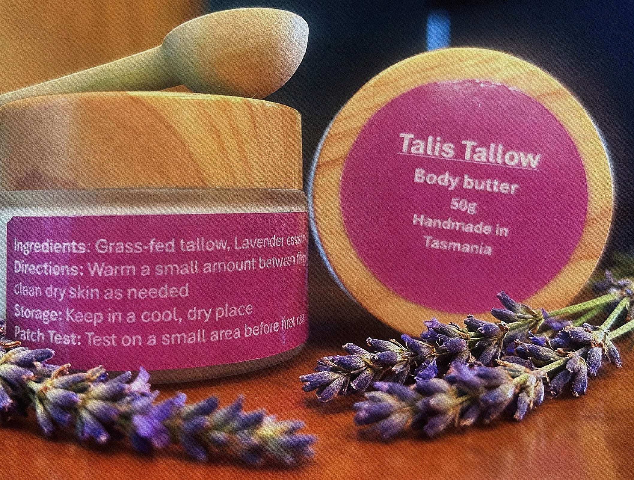 💜Tallow cream lavender scented