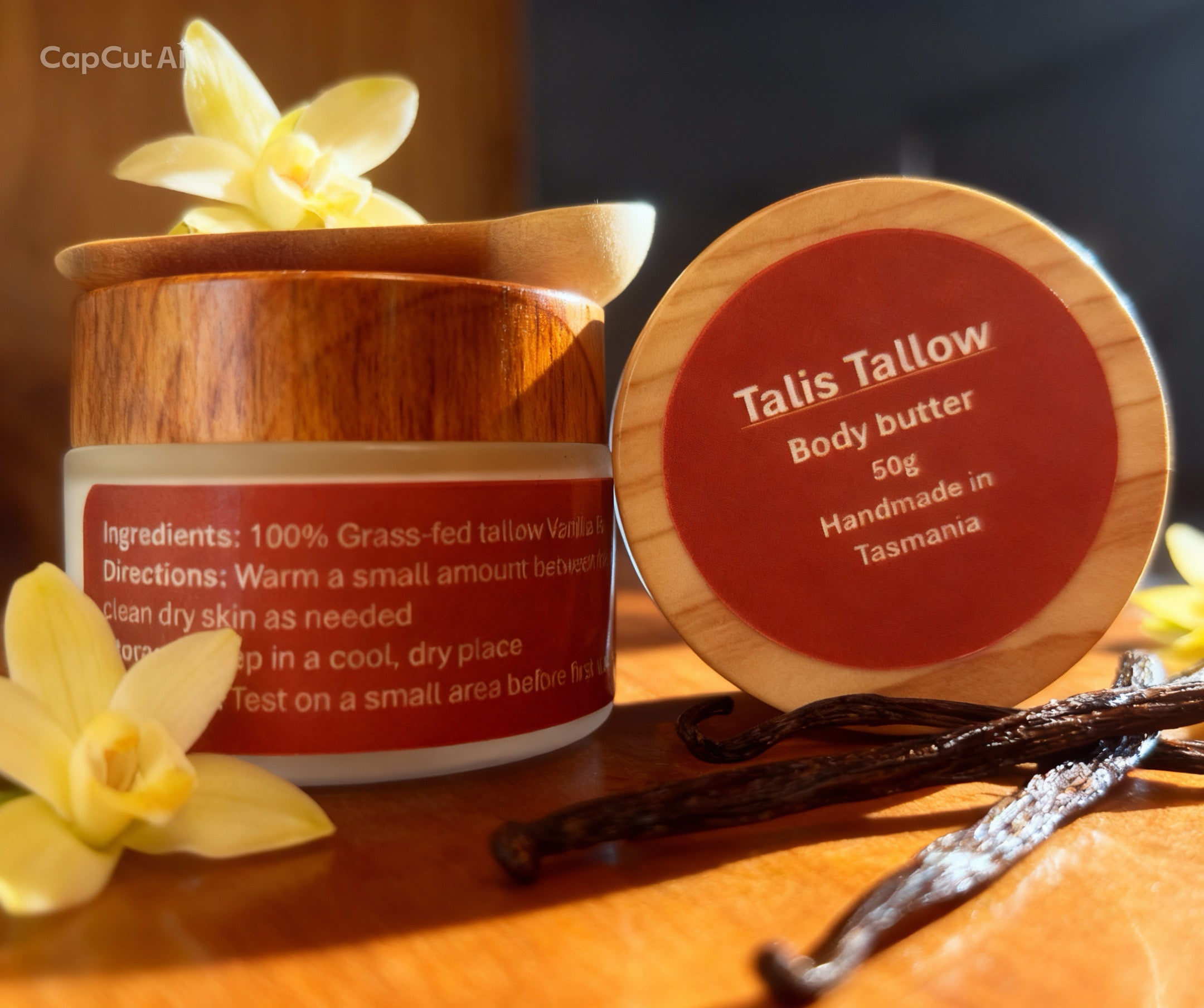 🧡Talis Tallow Body Butter vanilla